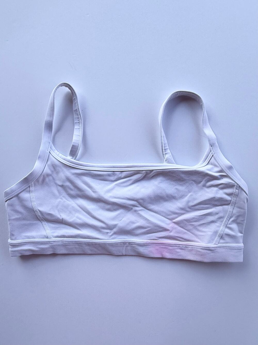 Athleta White Sports Bra - Size M